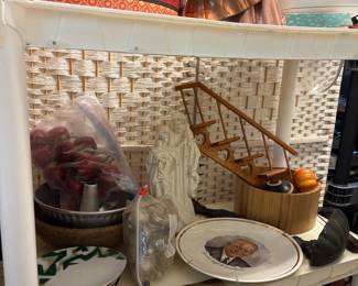 Copper Molds, Ike Plate, Stair shelf, Jello Molds