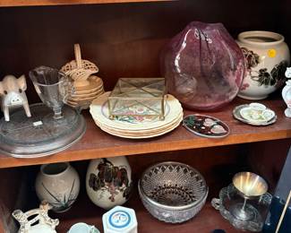 Art Glass Vase, Asian vases