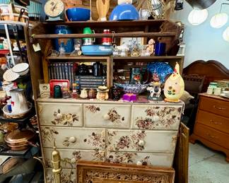 Hand painted dresser