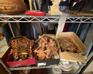 As is coo-coo clocks with pinecones