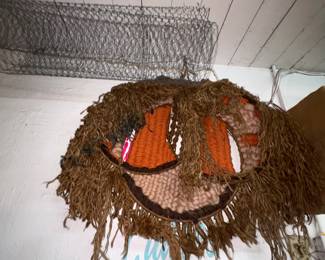 Large macramé wall decoration