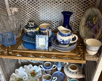 Delft Blue, Wedgewood, Creamers