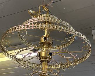Brass Chandelier 