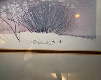 Watercolors by J. R. Hamil - original