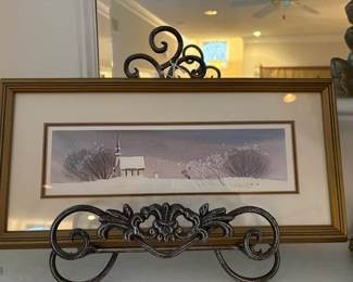 Beautiful ornate easel