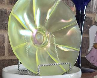 Antique Carnival Bowl