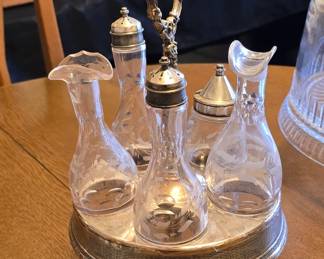 Antique Victorian Cruet Set