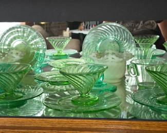 Uranium Vaseline Glass 
