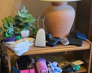 Shelf - Lamp - Gloves