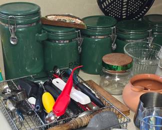 Green Canisters - Utensils 