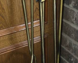 Brass Fireplace Tools
