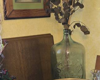 Leaves to Dining Table  - Large Blue Jar