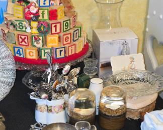 Christmas Made of Children's Blocks - Collectors Spoons - Misc