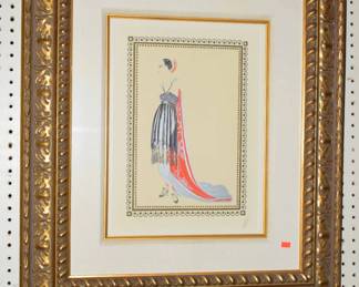 Erte Lithograph