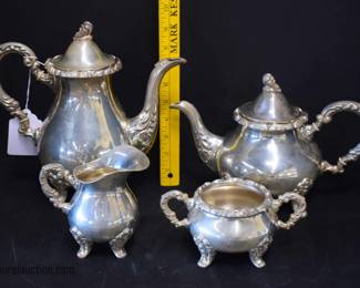 Sterling Silver Tea Set