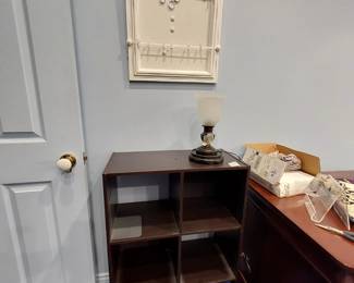 Magnetic board, small lamp, 2x3 cubbies (sold separately)