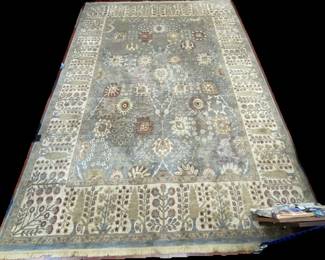 Large rug, 92 inches by 134 inches