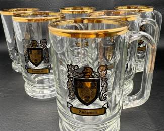 188 6AndersonFamilyCrestSteins