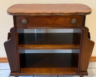 18 VintageCanterburyOrMagazineTable