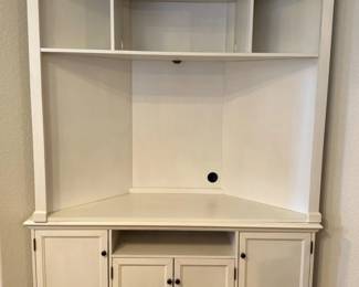 20 BallardDesign2PieceFarmhouseCornerMediaCabinet