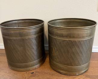 82 2CopperCachePotsorPlanters