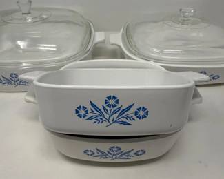 162 CorningWareCornflowerBlue6PieceSet