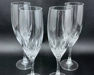 101 4MikasaCrystalChampagneFlutes