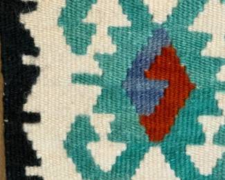 75 HandwovenTurkishKilimRug