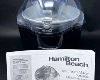 132 HamiltonBeachIceCreamMaker