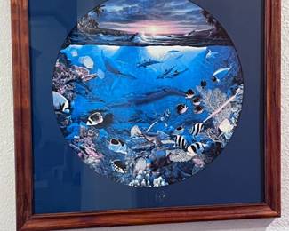 237 SignedPrintofCircleofLifebyChristianRieseLassen