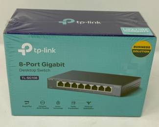 284 tplink8PortGigabitDesktopSwitchNIB