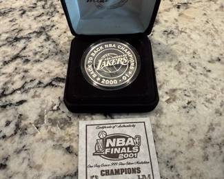 Lakers coin
