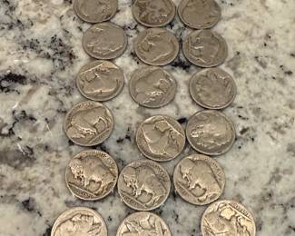 Buffalo nickels