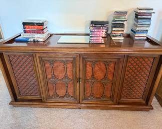 Vintage stereo cabinet