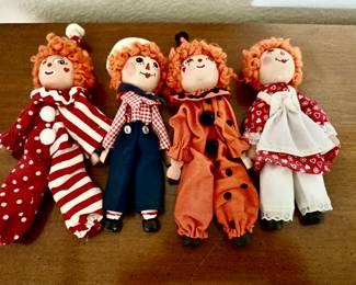 Vintage collectible dolls