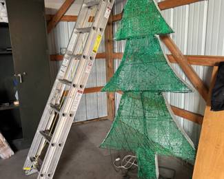 Bags set , tree, ladder 