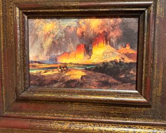 Thomas Moran oil painting 