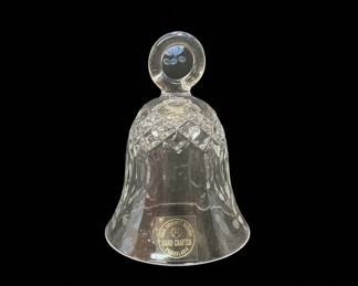 Zajecar Kristal Lead Crystal Bell, Pbo, Hand Crafted, Yugoslavia