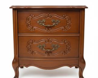 STANLEY FURNITURE Country French Two Drawer Nightstand second image