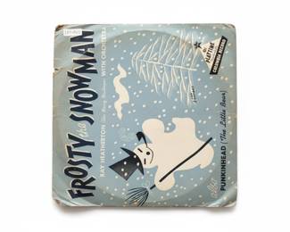 Frosty the Snowman or Punkinhead The Little Bear RPM Record  Columbia Playtime PVD second image