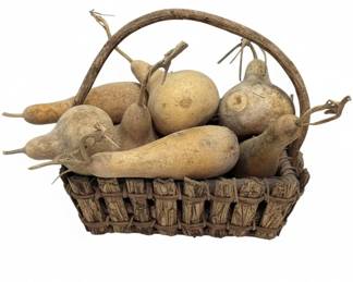 Gourd Basket with Dried Gourds second image