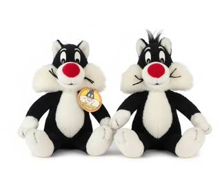 Vintage Mighty Star Sylvester the Cat Plush Toy second image