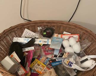 Assorted Sewing Notions Basket second image