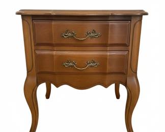 Bassett Furniture Industries French Provincial Style Side Table second image