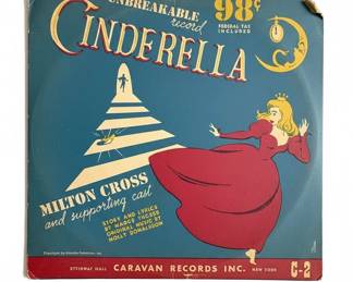 Cinderella Unbreakable Record by Caravan Records featuring Milton Cross second image