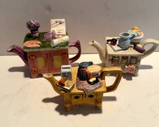Assorted Novelty Teapots