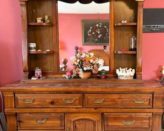 Burlington House Furniture United Division Solid Wood Bedroom Set 