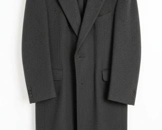 Botany Mens Wool Blend Overcoat
