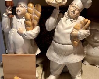 Kitchen Chef Figurines 