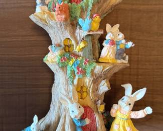 Easter Jubilee Treehouse Figurine by Jaimy